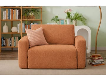 1-seters sovesofa Atelier Del Sofa Wello Single (80 x 70 cm) Oransje - Møbler - Stoler - Lenestoler - Sengestol