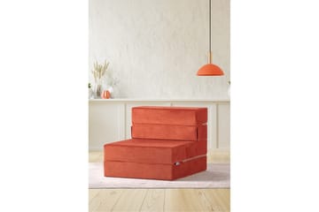 1-seters Sovesofa Maroubridgelcrest Appelsin - Appelsin - Møbler - Stoler - Lenestoler - Sengestol