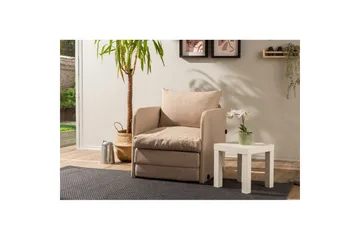 1-seters Sovesofa Rubby Beige - Beige - Møbler - Stoler - Lenestoler - Sengestol