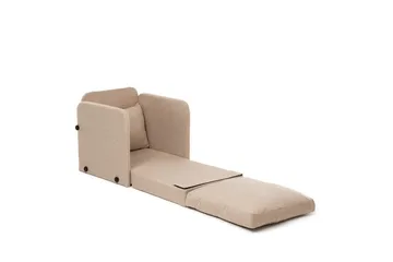 1-seters Sovesofa Rubby Beige - Beige - Møbler - Stoler - Lenestoler - Sengestol