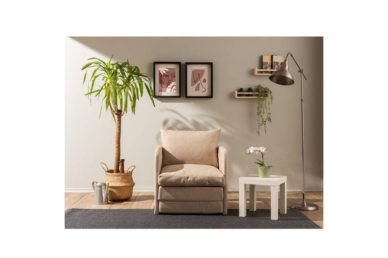 1-seters Sovesofa Rubby Beige - Beige - Møbler - Stoler - Lenestoler - Sengestol