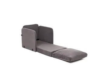 1-seters Sovesofa Rubby Grå - Grå - Møbler - Stoler - Lenestoler - Sengestol