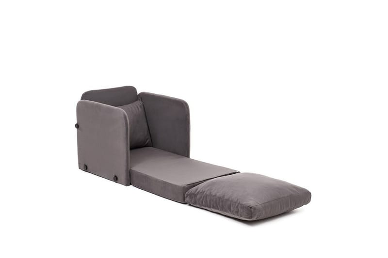 1-seters Sovesofa Rubby Grå - Grå - Møbler - Stoler - Lenestoler - Sengestol
