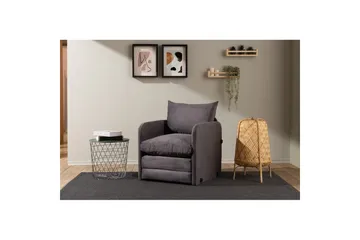 1-seters Sovesofa Rubby Grå - Grå - Møbler - Stoler - Lenestoler - Sengestol