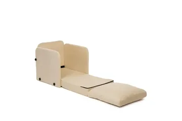 1-seters Sovesofa Rubby Krem - Krem - Møbler - Stoler - Lenestoler - Sengestol