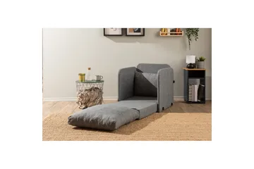 1-seters Sovesofa Rubby Lys Grå - Lys Grå - Møbler - Stoler - Lenestoler - Sengestol