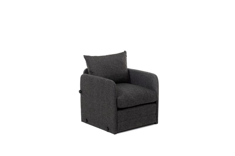 1-seters Sovesofa Rubby Mørk grå, Mørk grå