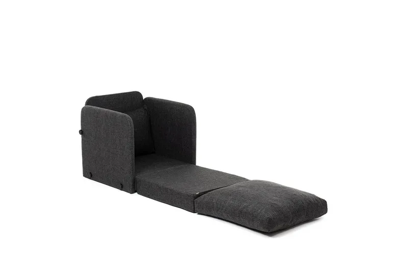 1-seters Sovesofa Rubby Mørk grå - Mørk grå - Møbler - Stoler - Lenestoler - Sengestol