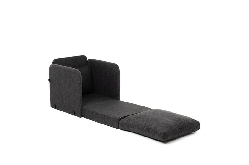 1-seters Sovesofa Rubby Mørk grå - Mørk grå - Møbler - Stoler - Lenestoler - Sengestol