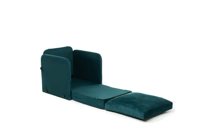 1-seters Sovesofa Rubby Petrolgrønn - Petrolgrønn - Møbler - Stoler - Lenestoler - Sengestol