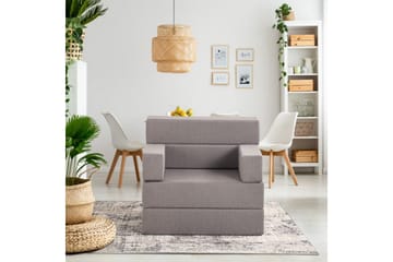 1-seters Sovesofa Yoraemere Grå - Lysegrå - Møbler - Stoler - Lenestoler - Sengestol