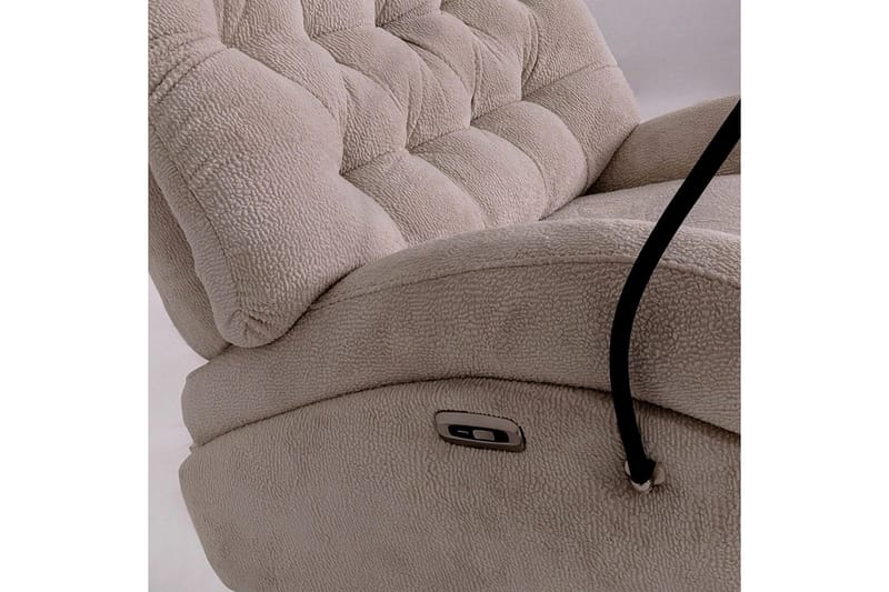 Adesis Elektrisk reclinerstol - Kremhvit - Møbler - Stoler - Lenestoler - Recliner