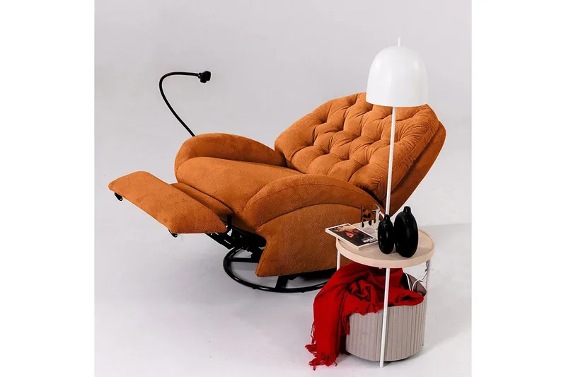 Adesis Elektrisk reclinerstol - Rød - Møbler - Stoler - Lenestoler - Recliner