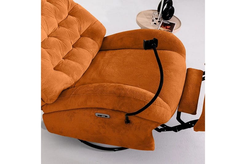 Adesis Elektrisk reclinerstol - Rød - Møbler - Stoler - Lenestoler - Liggestol