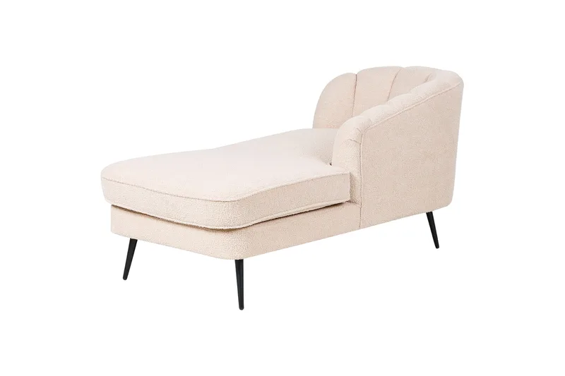 Allier Sjeselong 150 cm Venstre - Beige/Svart - Møbler - Stoler - Lenestoler - Liggestol