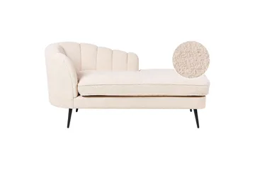 Allier Sjeselong 150 cm Venstre - Beige/Svart - Møbler - Stoler - Lenestoler - Liggestol