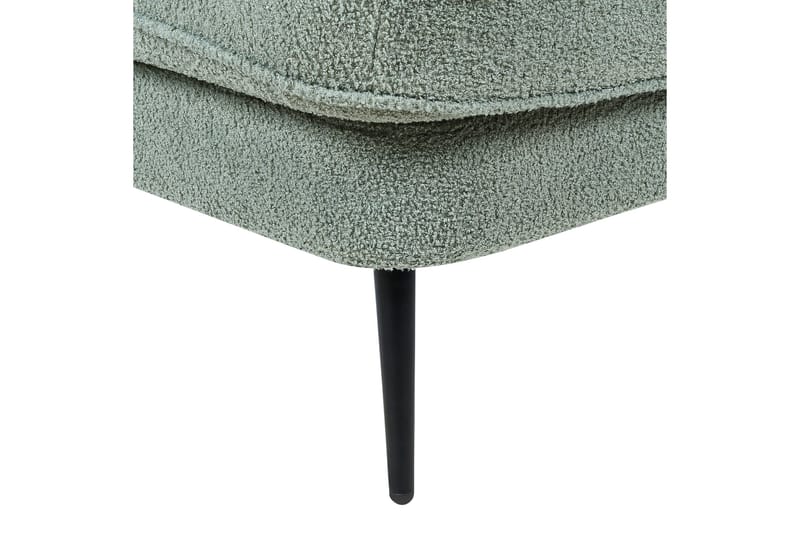 Allier Sjeselong 150 cm Venstre - Svart/Grønn - Møbler - Stoler - Lenestoler - Liggestol