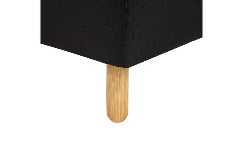 Alsten Sjeselong 163 cm - Svart/Lyst tre - Møbler - Stoler - Lenestoler - Liggestol