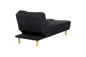 Alsten Sjeselong 163 cm - Svart/Lyst tre - Møbler - Stoler - Lenestoler - Liggestol