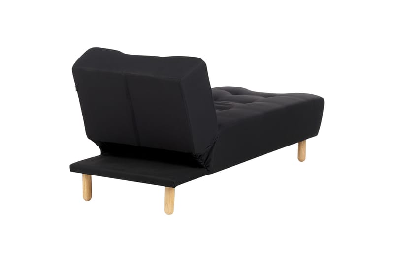 Alsten Sjeselong 163 cm - Svart/Lyst tre - Møbler - Stoler - Lenestoler - Liggestol