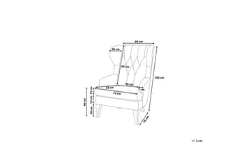 Alta Lenestol - Grønn - Møbler - Stoler - Lenestoler