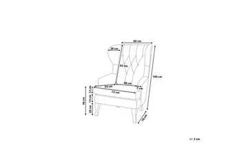 Alta Lenestol - Grønn - Møbler - Stoler - Lenestoler