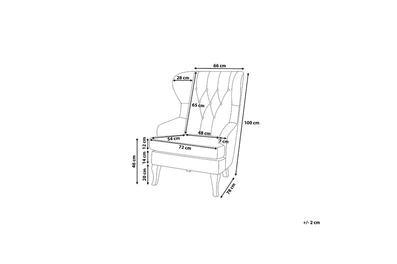 Alta Lenestol - Grønn - Møbler - Stoler - Lenestoler