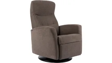 Alvion Hjellegjerde reclinerlenestol i stoff - taupe - Møbler - Stoler - Lenestoler - Recliner