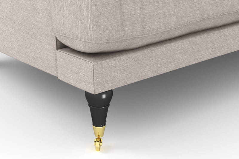 Andrew Loveseat - Beige/Messing - Møbler - Stoler - Lenestoler