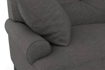 Andrew Loveseat - Mørkegrå/Messing - Møbler - Stoler - Lenestoler