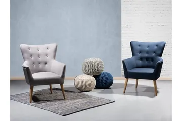 Angen Lenestol - Grå - Møbler - Stoler - Lenestoler