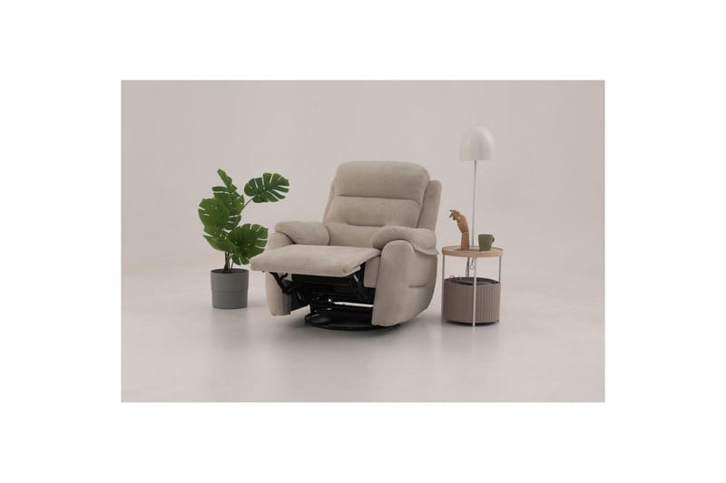 Angola Manuell reclinerstol - Kremhvit - Møbler - Stoler - Lenestoler - Recliner
