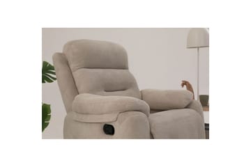 Angola Manuell reclinerstol - Kremhvit - Møbler - Stoler - Lenestoler - Liggestol