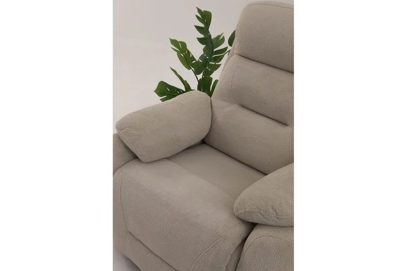 Angola Manuell reclinerstol - Kremhvit - Møbler - Stoler - Lenestoler - Recliner