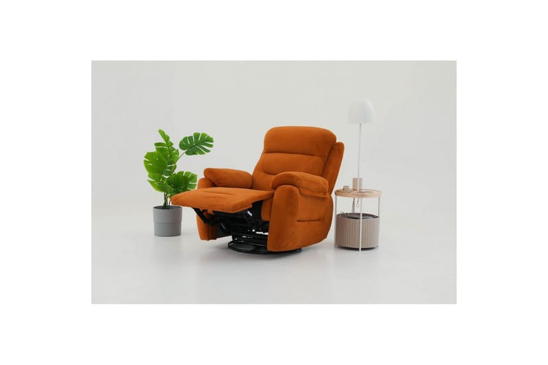 Angola Manuell reclinerstol - Rød - Møbler - Stoler - Lenestoler - Liggestol