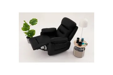 Angola Manuell reclinerstol - Svart - Møbler - Stoler - Lenestoler - Recliner