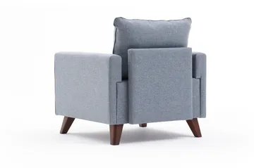 Antigua Lenestol - Blå/Natur - Møbler - Stoler - Lenestoler