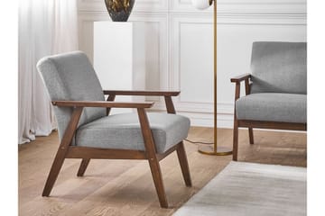 Asnes Karmstol - Grå - Møbler - Stoler - Lenestoler