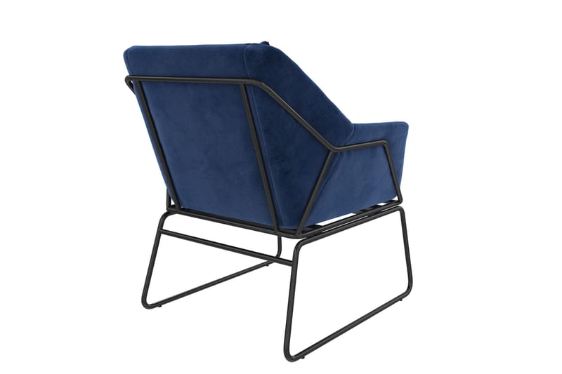 Avery Lenestol Blå - Dorel Home - Møbler - Stoler - Lenestoler