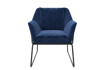 Avery Lenestol Blå - Dorel Home - Møbler - Stoler - Lenestoler