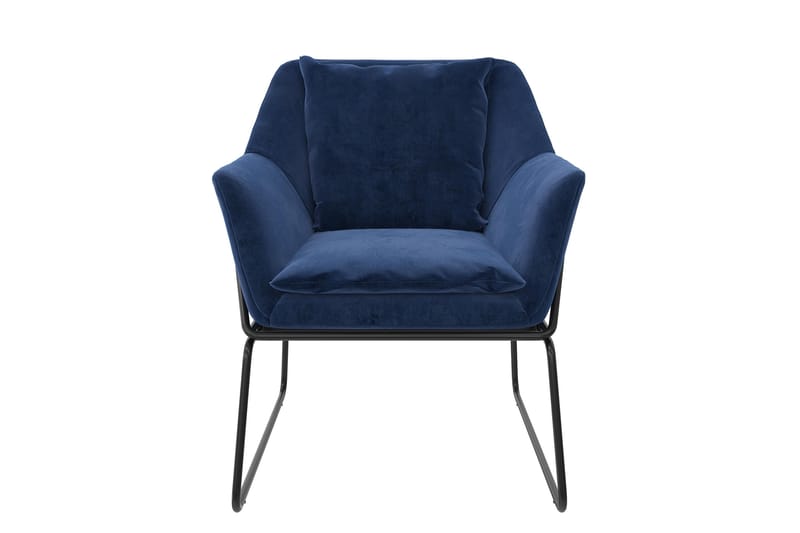 Avery Lenestol Blå - Dorel Home - Møbler - Stoler - Lenestoler