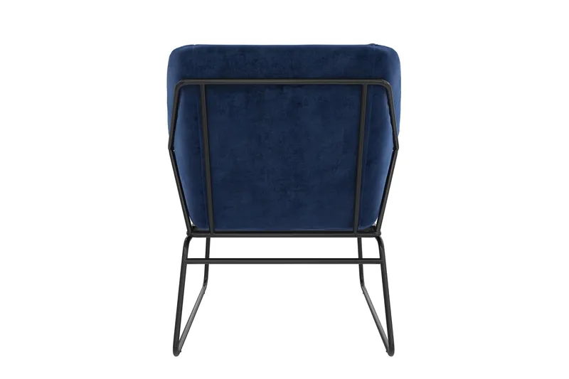 Avery Lenestol Blå - Dorel Home - Møbler - Stoler - Lenestoler