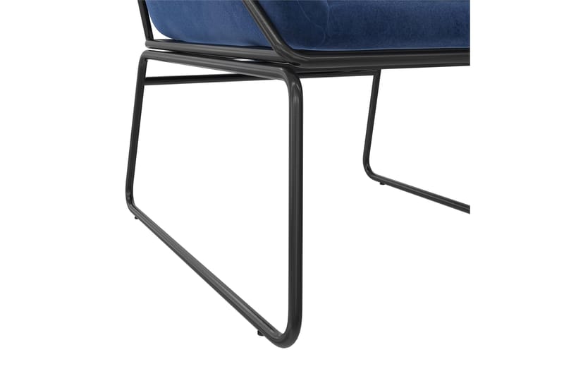 Avery Lenestol Blå - Dorel Home - Møbler - Stoler - Lenestoler