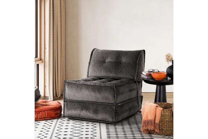 Avy Sovesofa Lenestol - Antrasitt - Møbler - Stoler - Lenestoler - Sengestol