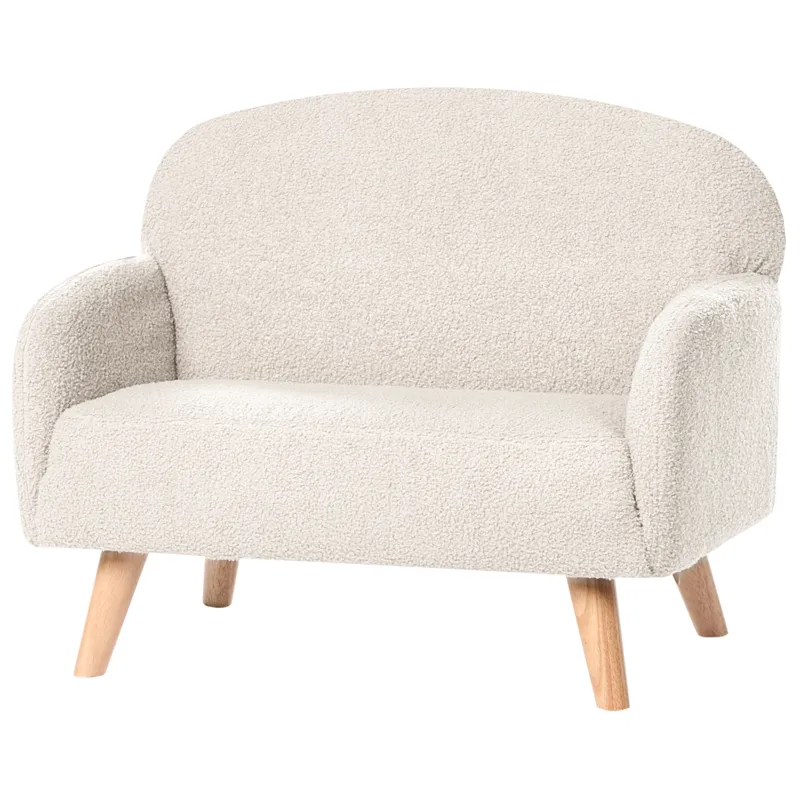Barnesofa Ottal - Lysebrun, beige - Møbler - Barnemøbler - Barnesofa