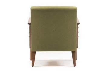 Barrion Lenestol med Armlene - Grønn - Møbler - Stoler - Lenestoler