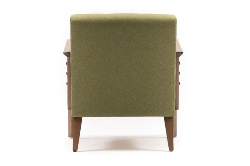 Barrion Lenestol med Armlene - Grønn - Møbler - Stoler - Lenestoler