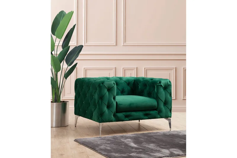 Beachport Lenestol - Grønn - Møbler - Stoler - Lenestoler