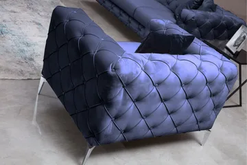 Beachport Lenestol - Marineblå - Møbler - Stoler - Lenestoler