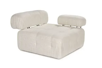 Belgin Lenestol - Cream - Møbler - Stoler - Lenestoler